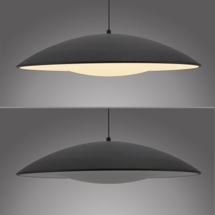 Schöner Wohnen 14607-18 - LED-dimmbare Kabel-Pendelleuchte LENTE LED/23W/230V Ø 50 cm schwarz