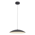 Schöner Wohnen 14607-18 - LED-dimmbare Kabel-Pendelleuchte LENTE LED/23W/230V Ø 50 cm schwarz