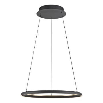 Schöner Wohnen 15570-18 - dimmbare LED-Pendelleuchte an Kabel QUILLO LED/36W/230V Ø 60 cm schwarz