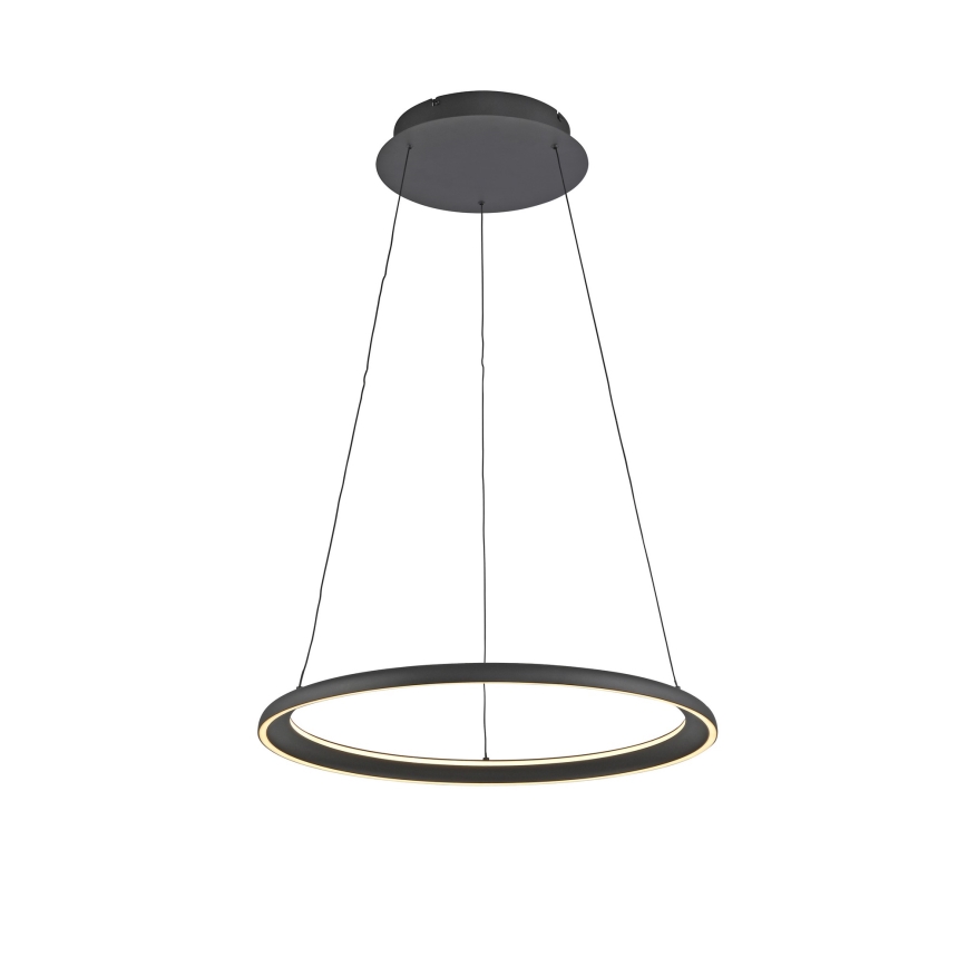 Schöner Wohnen 15570-18 - Suspension LED dimmable sur câble QUILLO LED/36W/230V Ø 60 cm noir