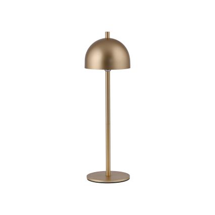 Schöner Wohnen 19244-12 - Lampe de table d'extérieur LED tactile et rechargeable BELLIS, à intensité réglable, LED/2,5W/5V 2600 mAh IP54, dorée