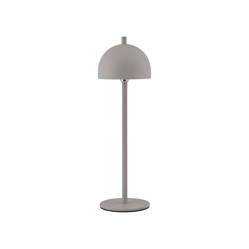 Schöner Wohnen 19244-39 - LED, dimmbar, per Touch wiederaufladbare Außen-Tischlampe BELLIS, LED 2,5 W/5 V, 2600 mAh, IP54, grau