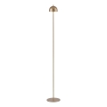 Schöner Wohnen 19245-12 - Lampada da terra ricaricabile da esterno BELLIS, dimmerabile a sfioramento, LED 2,5W/5V, 2600 mAh, IP54, dorata