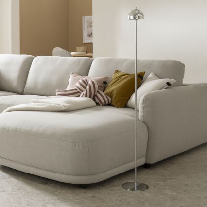 Schöner Wohnen 19245-17 - Lampadaire d'extérieur rechargeable à commande tactile et à intensité réglable BELLIS LED/2,5W/5V 2600 mAh IP54, finition chrome brillant