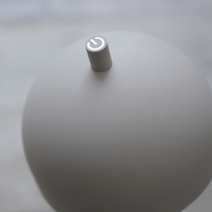 Schöner Wohnen 19245-39 - LED, dimmbare, touchgesteuerte, wiederaufladbare Außen-Stehleuchte BELLIS LED/2,5W/5V 2600 mAh IP54 grau