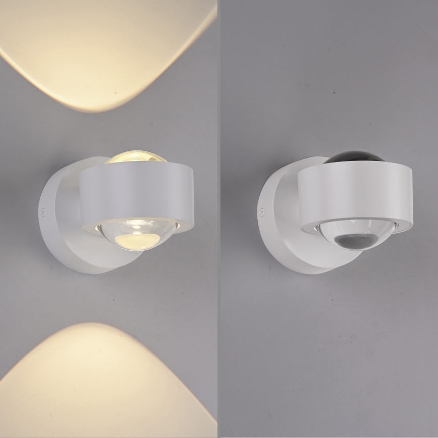 Schöner Wohnen 19331-16 - Applique LED CHIA 2xLED/2W/230V bianco