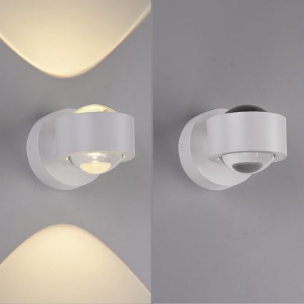 Schöner Wohnen 19331-16 - Applique murale LED CHIA 2xLED/2W/230V blanche