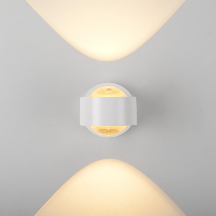 Schöner Wohnen 19331-16 - LED-Wandleuchte CHIA 2×LED/2W/230V weiß
