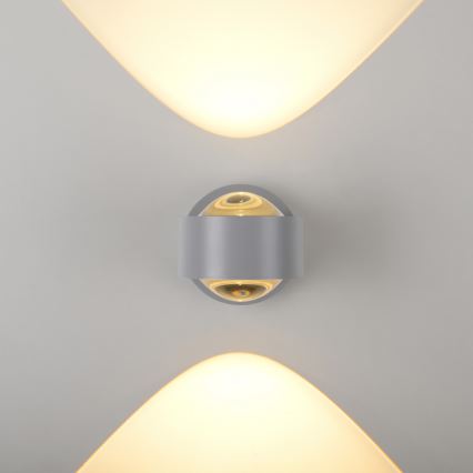 Schöner Wohnen 19331-21 - Applique murale LED CHIA 2xLED/2W/230V, anthracite