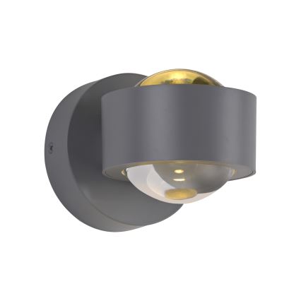 Schöner Wohnen 19331-21 - Applique murale LED CHIA 2xLED/2W/230V, anthracite
