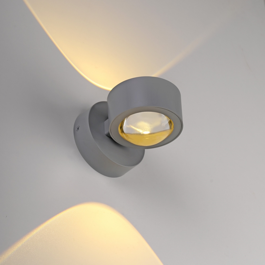 Schöner Wohnen 19331-21 - LED-Wandleuchte CHIA 2xLED/2W/230V anthrazit