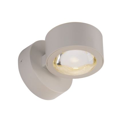 Schöner Wohnen 19331-39 - Lampada da parete LED CHIA 2xLED/2W/230V grigio