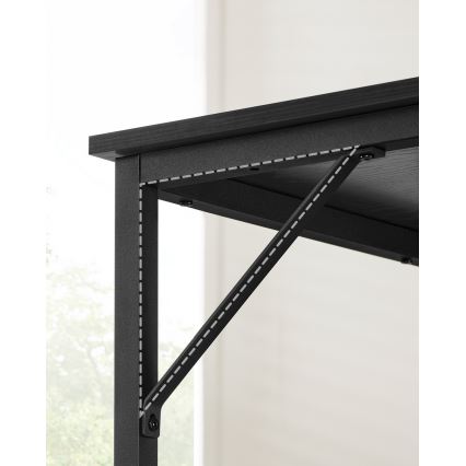 Schreibtisch SOLEA, schwarz