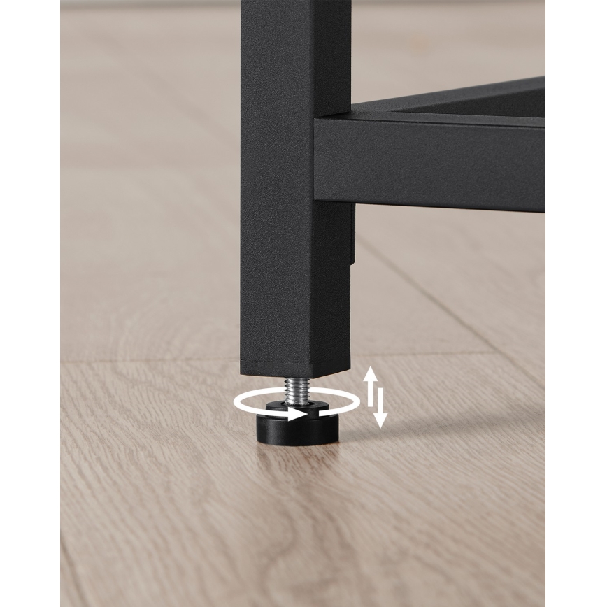 Schreibtisch SOLEA, schwarz