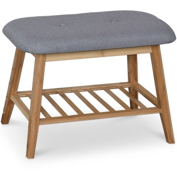 Schuhschrank 44x60 cm grau/beige