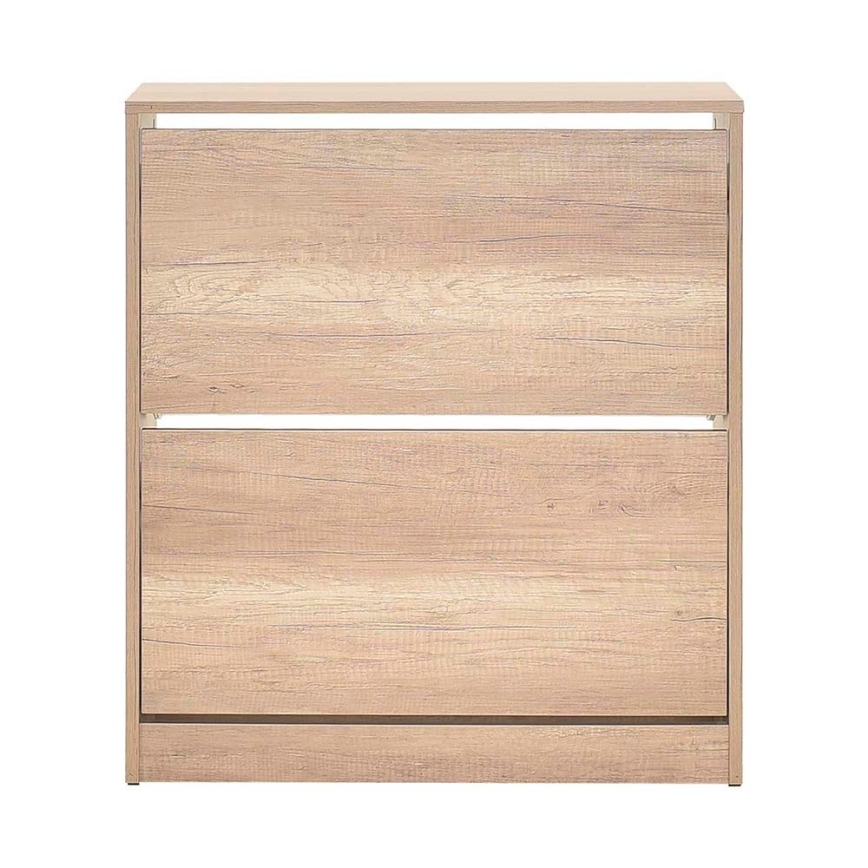 Schuhschrank 84x73 cm braun