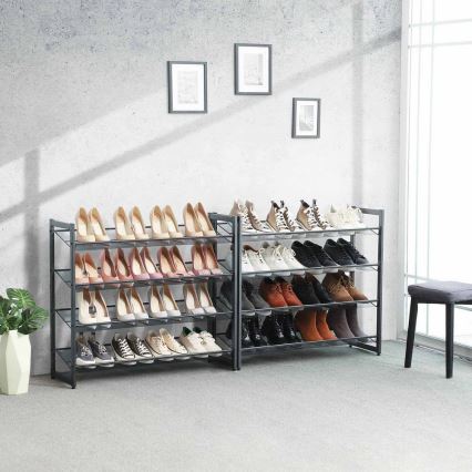 Schuhschrank ALVORO grau