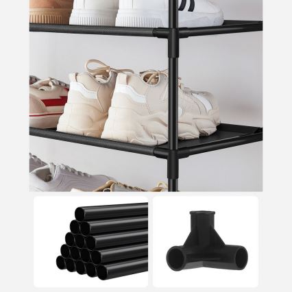 Schuhschrank ALVORO schwarz