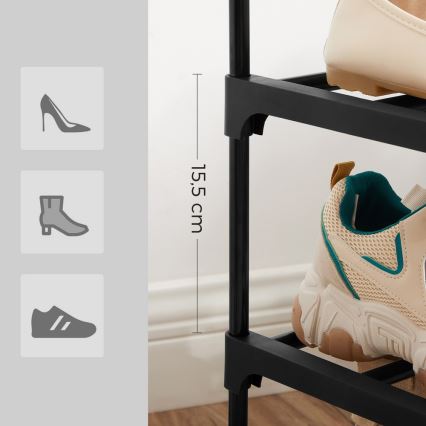 Schuhschrank ALVORO schwarz