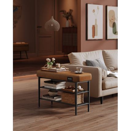 Schuhschrank ANDOR, Braun/Schwarz