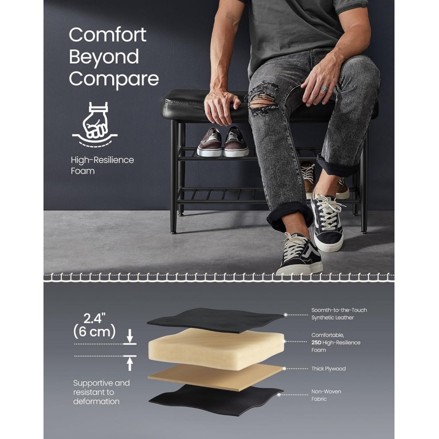 Schuhschrank ANDOR schwarz