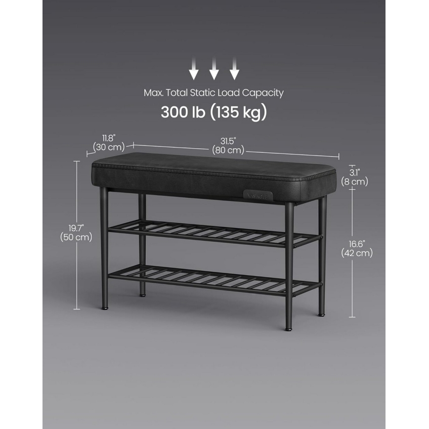 Schuhschrank ANDOR schwarz