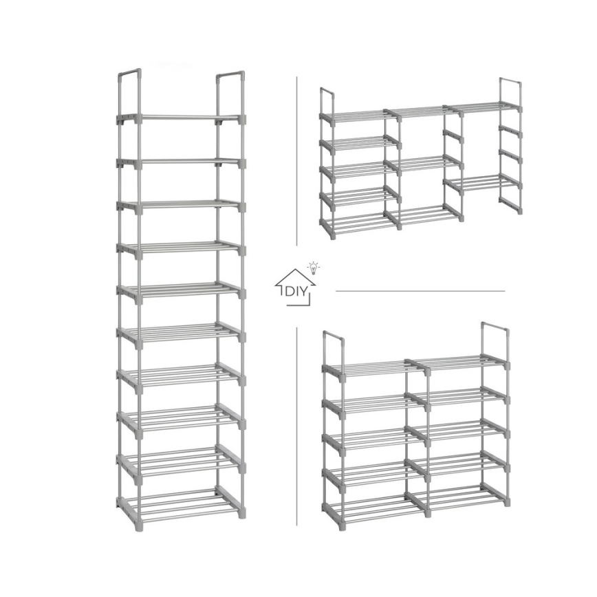 Schuhschrank BOXIFY grau