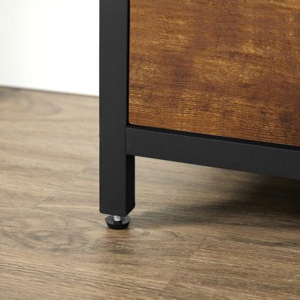 Schuhschrank FIRA braun/schwarz