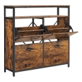 Schuhschrank FIRA, Braun/Schwarz