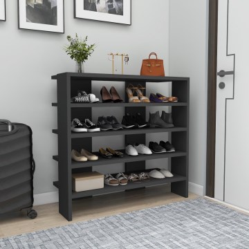 Schuhschrank SARGEL 72x75,6 cm anthrazit