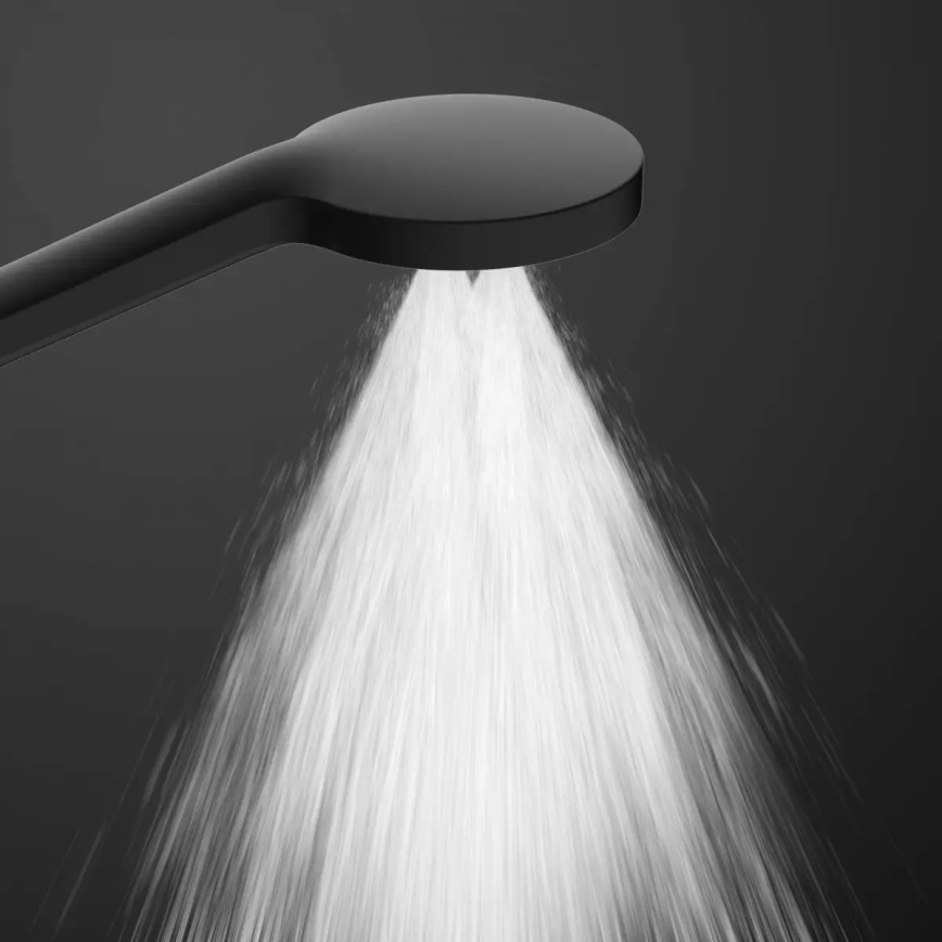 Schütte 60076 - Set doccia con miscelatore termostatico MADURA FRESH nero