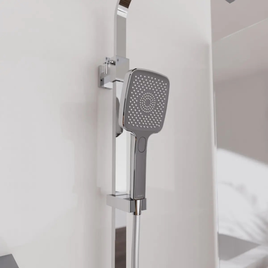 Schütte 60531 - Ensemble de douche avec mitigeur thermostatique OCEAN chrome brillant/anthracite