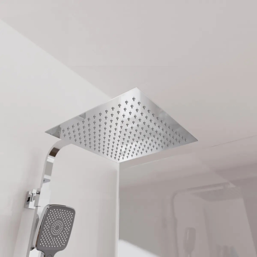 Schütte 60531 - Ensemble de douche avec mitigeur thermostatique OCEAN chrome brillant/anthracite