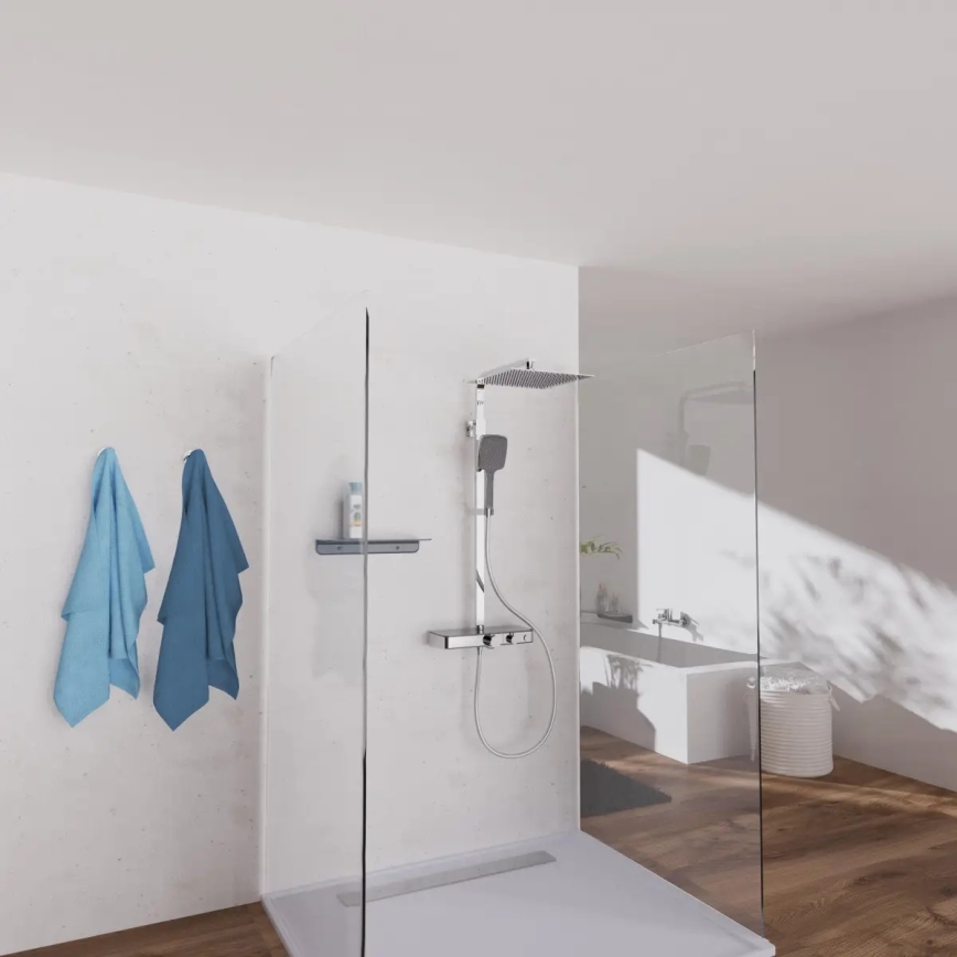 Schütte 60531 - Ensemble de douche avec mitigeur thermostatique OCEAN chrome brillant/anthracite