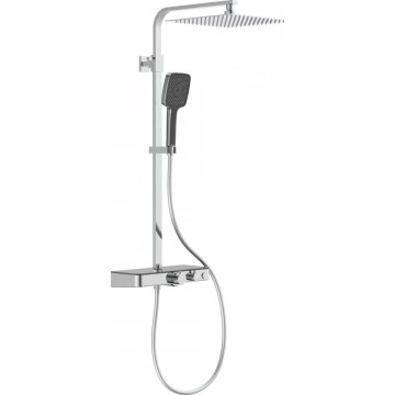 Schütte 60531 - Set doccia con miscelatore termostatico OCEAN cromo lucido/antracite
