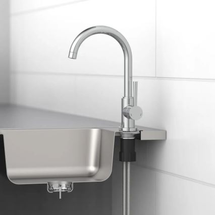 Schütte 79116 - Miscelatore per lavello CORNWALL cromo lucido