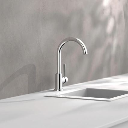 Schütte 79119 - Miscelatore per lavello CORNWALL cromato lucido