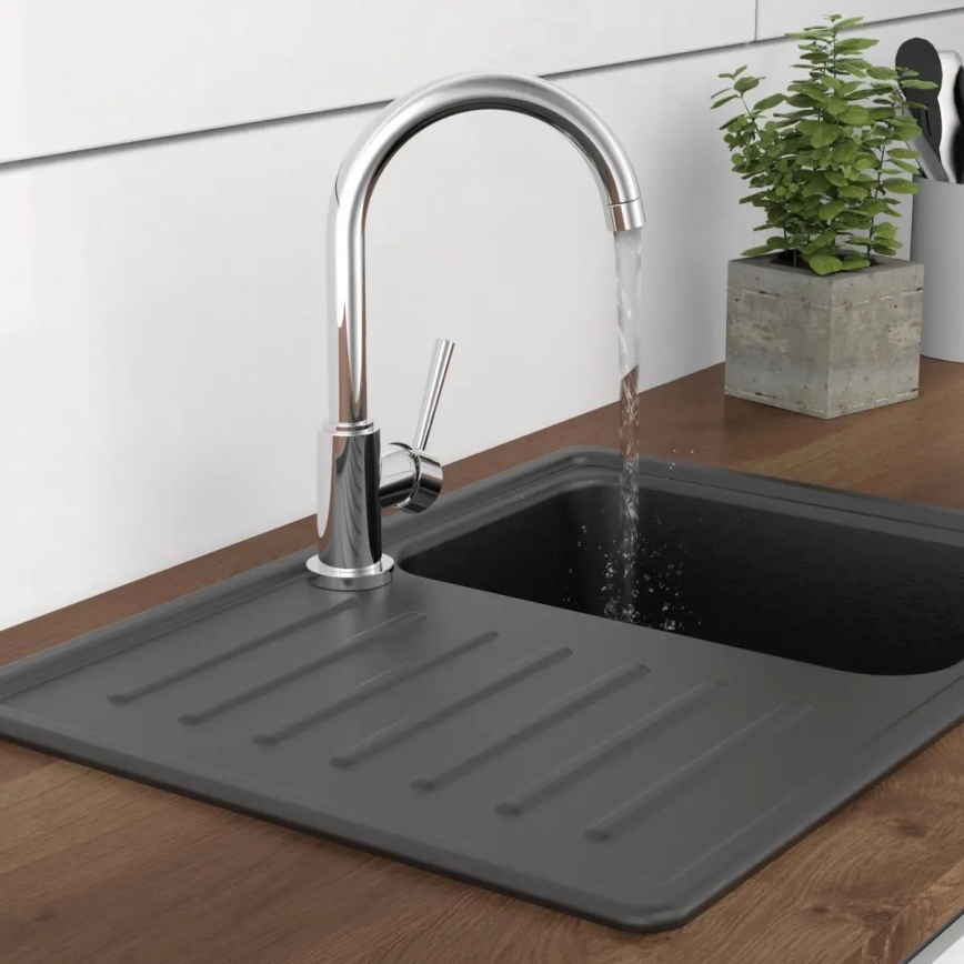 Schütte 79119 - Miscelatore per lavello CORNWALL cromato lucido