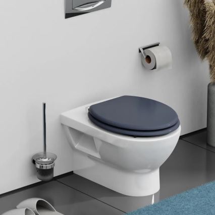 Schütte 80104 - Abattant WC SPIRIT anthracite SoftClose en MDF