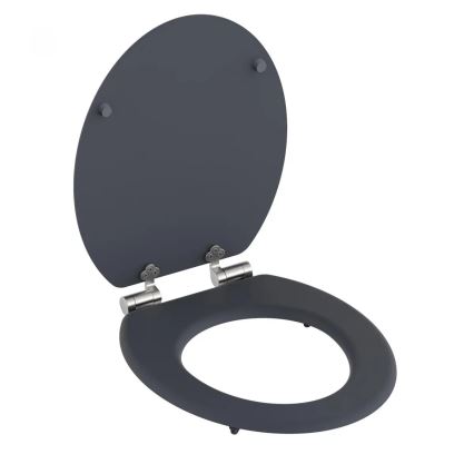 Schütte 80104 - Abattant WC SPIRIT anthracite SoftClose en MDF