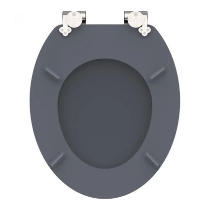 Schütte 80104 - Abattant WC SPIRIT anthracite SoftClose en MDF