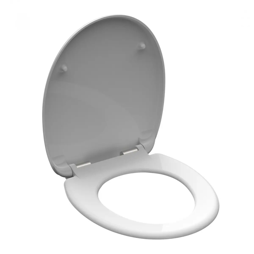 Schütte 82100-A - WC-Sitz WHITE, SoftClose, Duroplast
