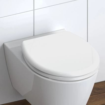 Schütte 82300-A - WC-Sitz Weiß SoftClose Duroplast