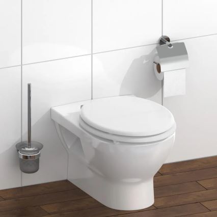 Schütte 84100-A - Copriwater bianco SoftClose in MDF (legno)
