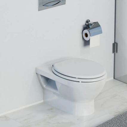 Schütte 84100-A - Copriwater bianco SoftClose in MDF (legno)
