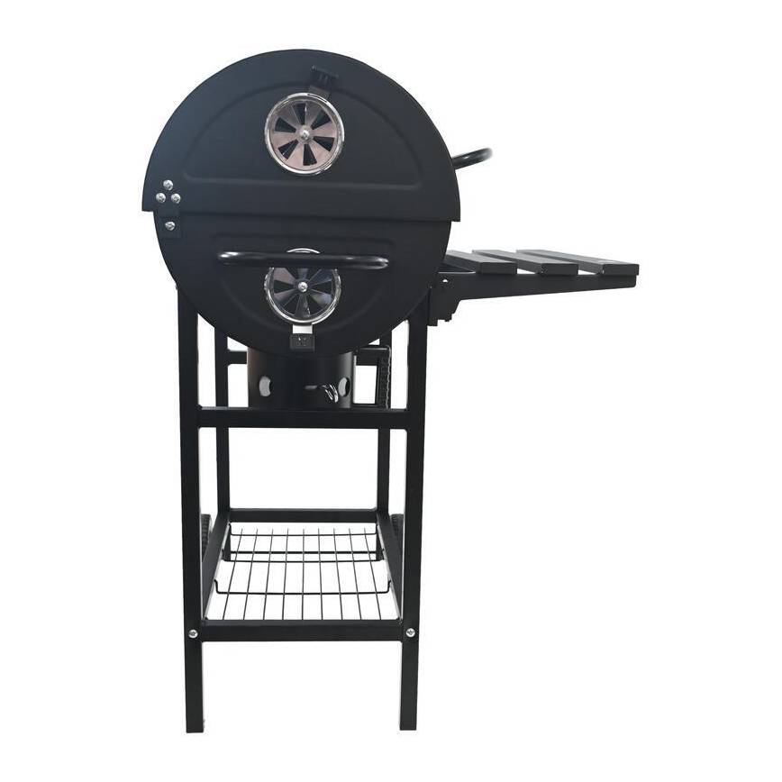 Schwarzer Holzkohlegrill