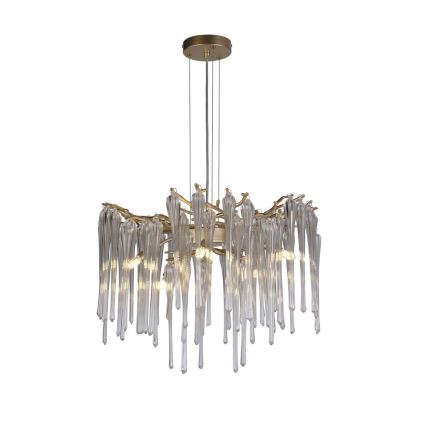 Searchlight - Lampadario a sospensione HERITAGE 5xG9/33W/230V