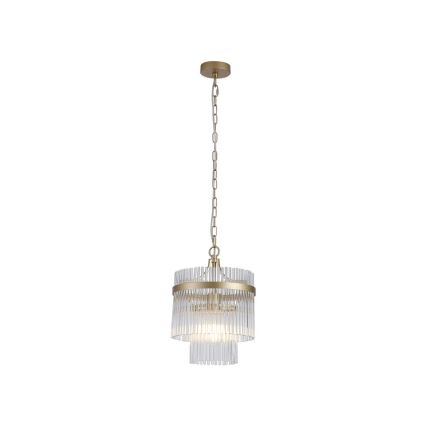 Searchlight - Lampadario a sospensione con catena LARA 1xE27/60W/230V
