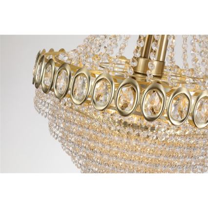 Searchlight - Lampadario a catena LOUIS PHILLIPE 8xE14/60W/230V