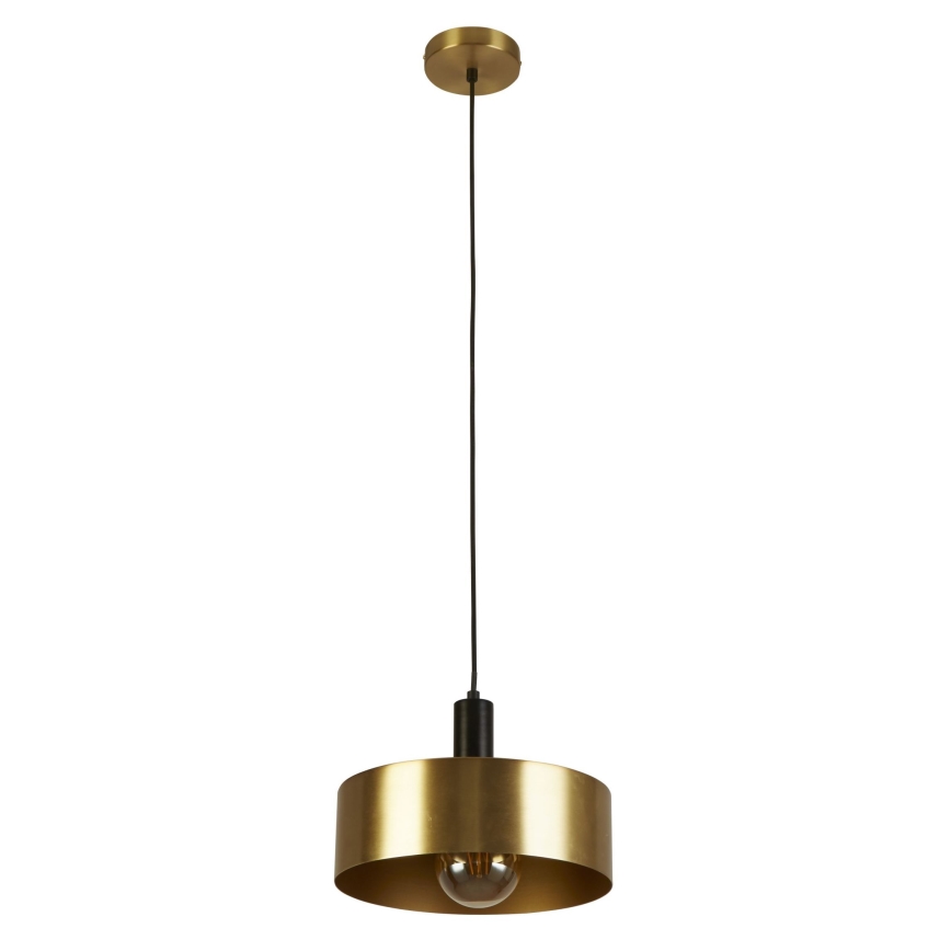 Searchlight - Lampadario a sospensione con filo KNOX 1xE27/60W/230V oro
